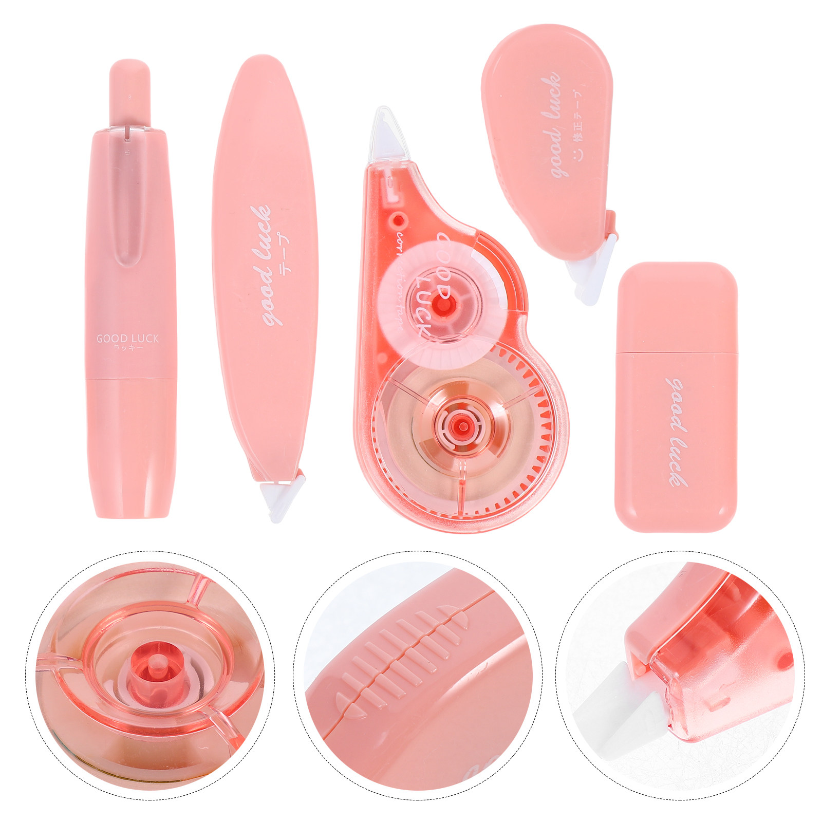 Correction Tape Roller - 5 Adet Taşınabilir Düzeltme Bandı Seti,
