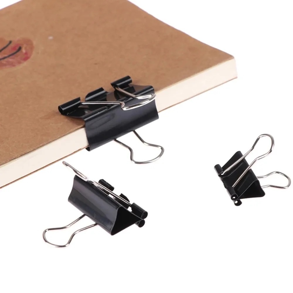 Binder Clip Assorted - 10 adet Metal Ataş 19 25